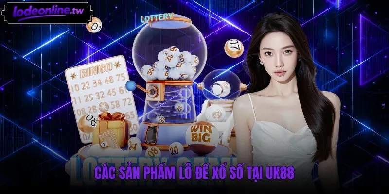 Danh mục trò chơi xổ số đa dạng tại sảnh cược Uk88