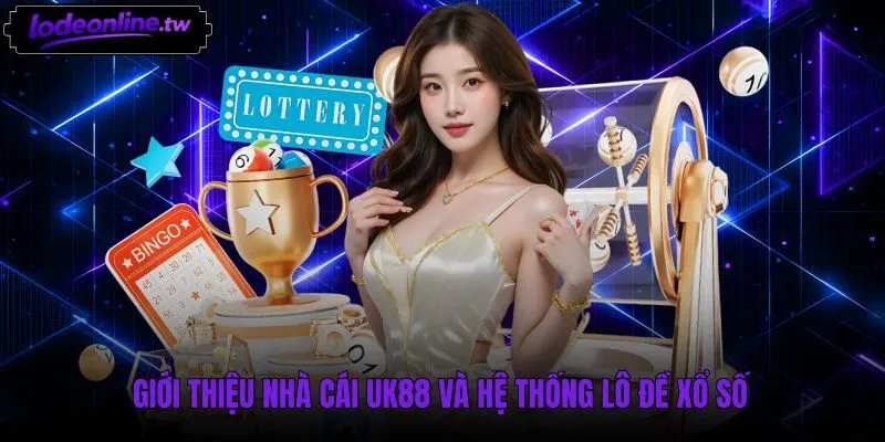 Giao diện sảnh cược lô đề Uk88 với bố cục trực quan