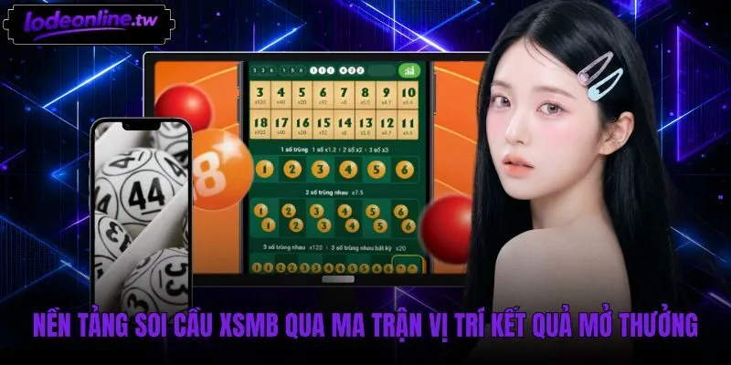 Ma trận vị trí và hệ tọa độ Soi cầu XSMB