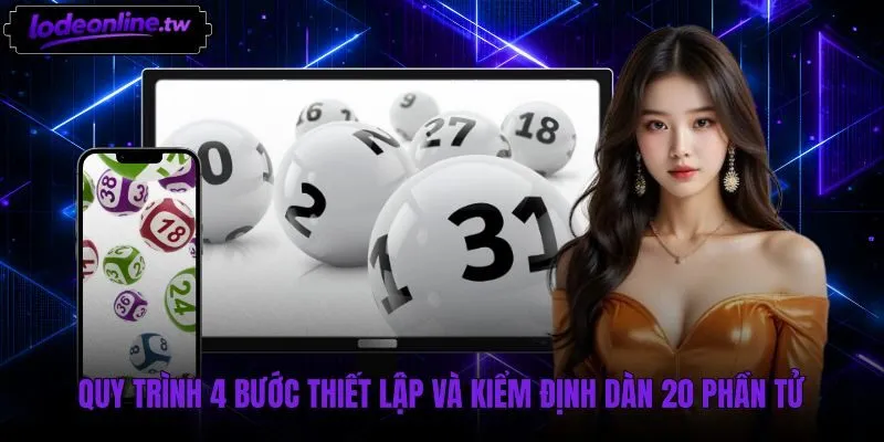 Quy trình kiểm tra Dàn đề 20 số qua bốn bước